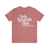 Lady Lisabeth Ann of Dunans Castle Personlised Tee