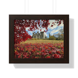 An Autumnal Dunans Castle, Framed