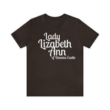 Lady Lisabeth Ann of Dunans Castle Personlised Tee