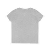 Dunans Rising Heart - Ladies' V-Neck T-Shirt