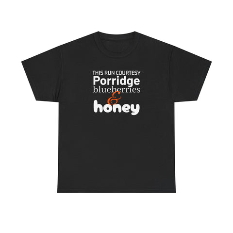 This Run Courtesy Porridge, Blueberries and Honey