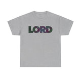 Dunans Rising Tartan LORD Unisex Heavy Cotton Tee