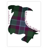 Scottie Guarding, Dunans Rising Tartan Magnets