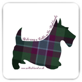 Scottie Guarding, Dunans Rising Tartan Magnets