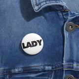 Lady Pin Button