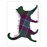 Cat Prowling, Dunans Rising Tartan Magnets