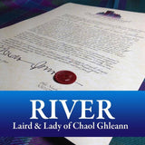 Decorative Title: Laird & Lady of Chaol Ghleann - Scottish Laird