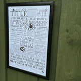 Our Manifesto - Scottish Laird