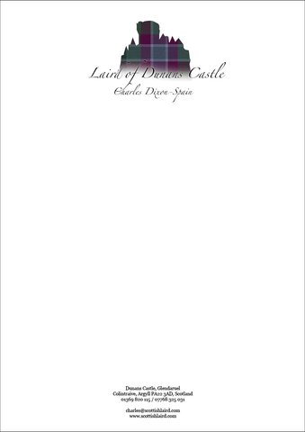 Personalised Letterhead - Scottish Laird